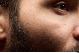 HD Face Skin Turgen cheek eye face hair skin pores…